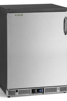 Gray Gamko GF/100LSCS Left Hand Hinged Solid Single Door Anthracite Bottle Cooler, 50 Pint Glasses - Contact Us For Availability