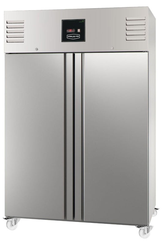 Dark Gray Sterling Pro Green SPI142 Double Door Gastronorm Fridge Cabinet, 1400 Litres - Low Stock