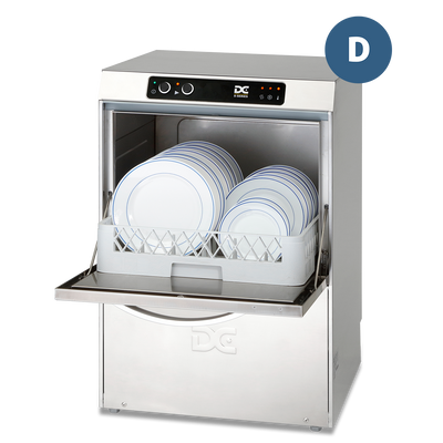 DC SD45D Standard Range 450mm Basket Frontloading Commercial Dishwasher with Drain Pump, 14 Plates - Contact Us For Availability
