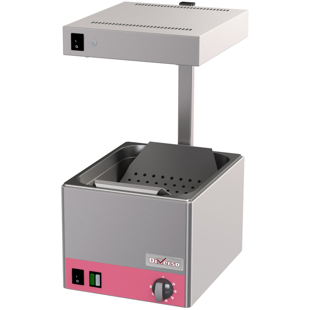 Dark Gray Diverso WR-BSF-T Saltning tub for french fries -Top- - Contact Us For Availability