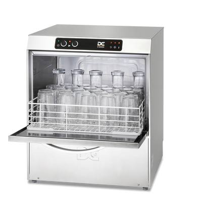 DC SG50 Standard Range 500mm Basket Frontloading Commercial Glasswasher, 30 Pint Capacity - Contact Us For Availability
