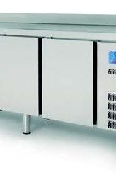 Light Gray Coreco TSR-250 4 Door Preparation Counter Fridge, 516 Litres - Discontinued