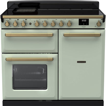 Dark Gray Rangemaster Estel Deluxe 90 Range Cooker, 900 mm