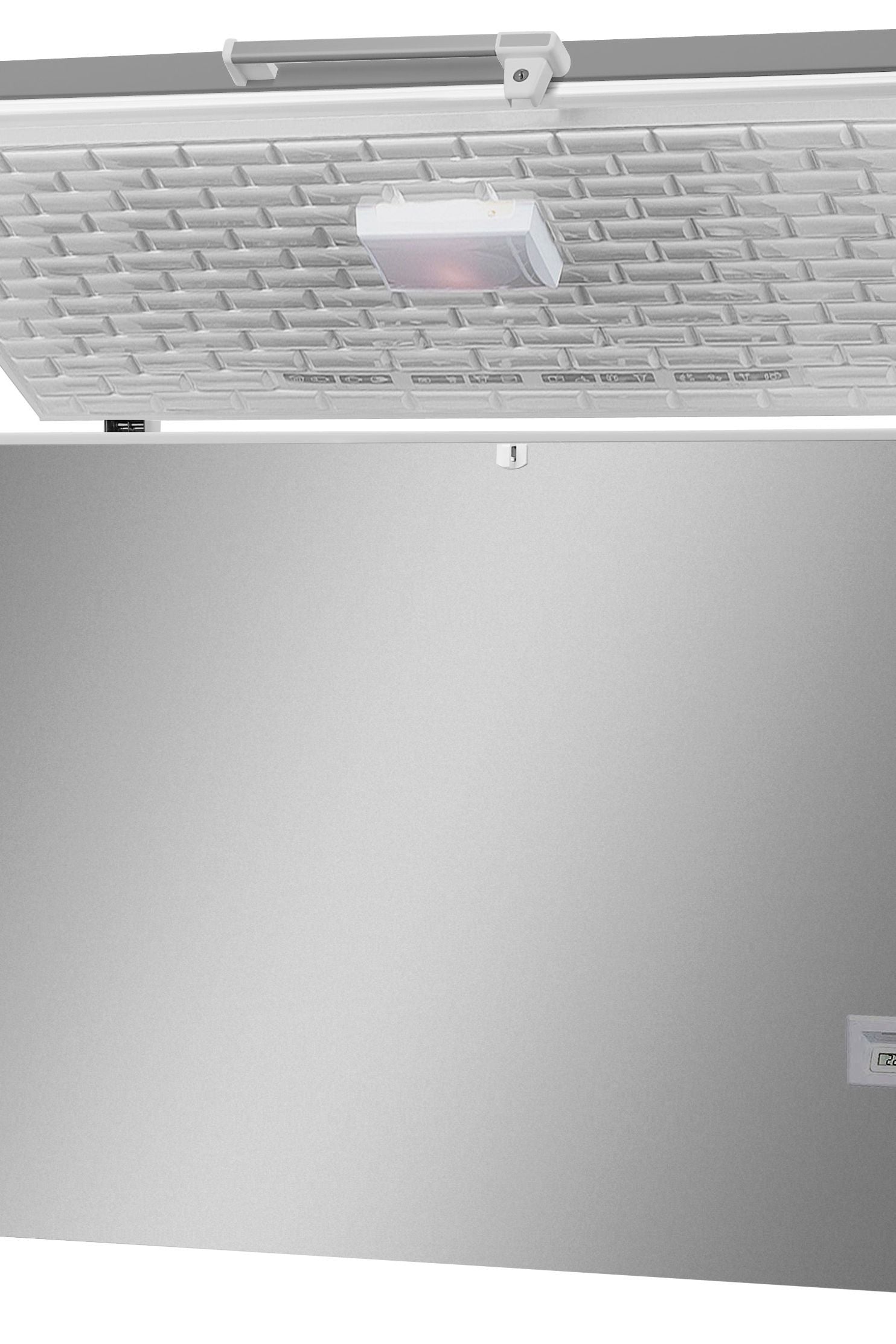 Dark Gray Vestfrost SZ362C-STS Stainless Steel Lid Commercial Ice Cream Freezer, 373 Litres - Discontinued