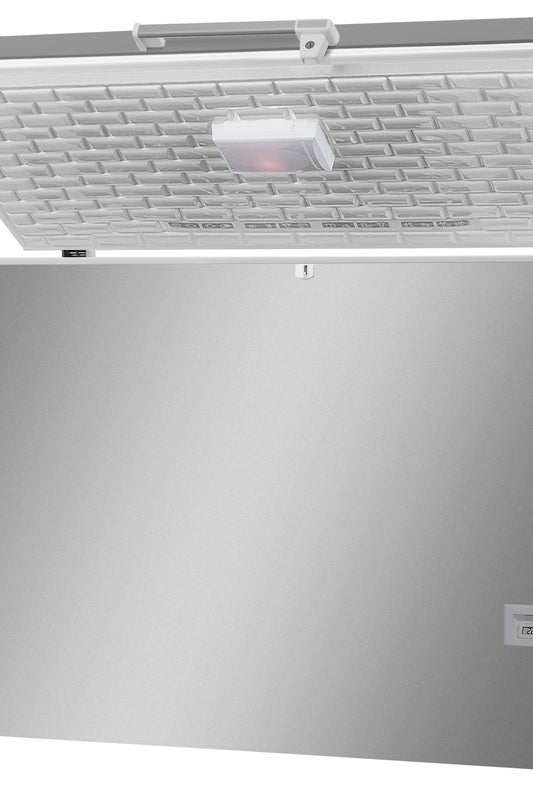 Dark Gray Vestfrost SZ362C-STS Stainless Steel Lid Commercial Ice Cream Freezer, 373 Litres - Discontinued