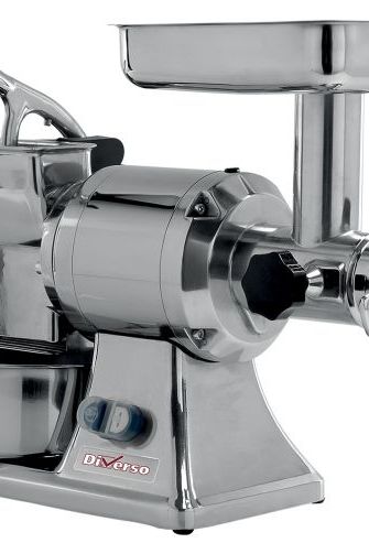 Dark Gray Diverso WR-TGRP-12 Combination meat grinder No 12 and parmesan grater - Contact Us For Availability