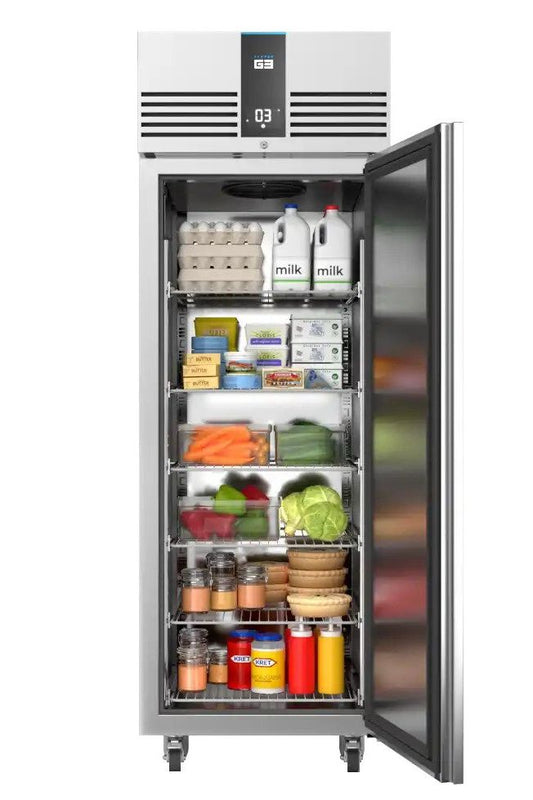 Gray Foster EP700H/41-102 EcoPro G3 Solid Single Door Upright Refrigerated Cabinet, 600 Litres - Contact Us For Availability