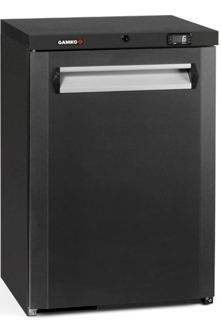 Dark Slate Gray Gamko MG3/150R Maxiglass Right Hand Hinged Solid Single Door Undercounter Bottle Cooler, 150 Litres - Contact Us For Availability