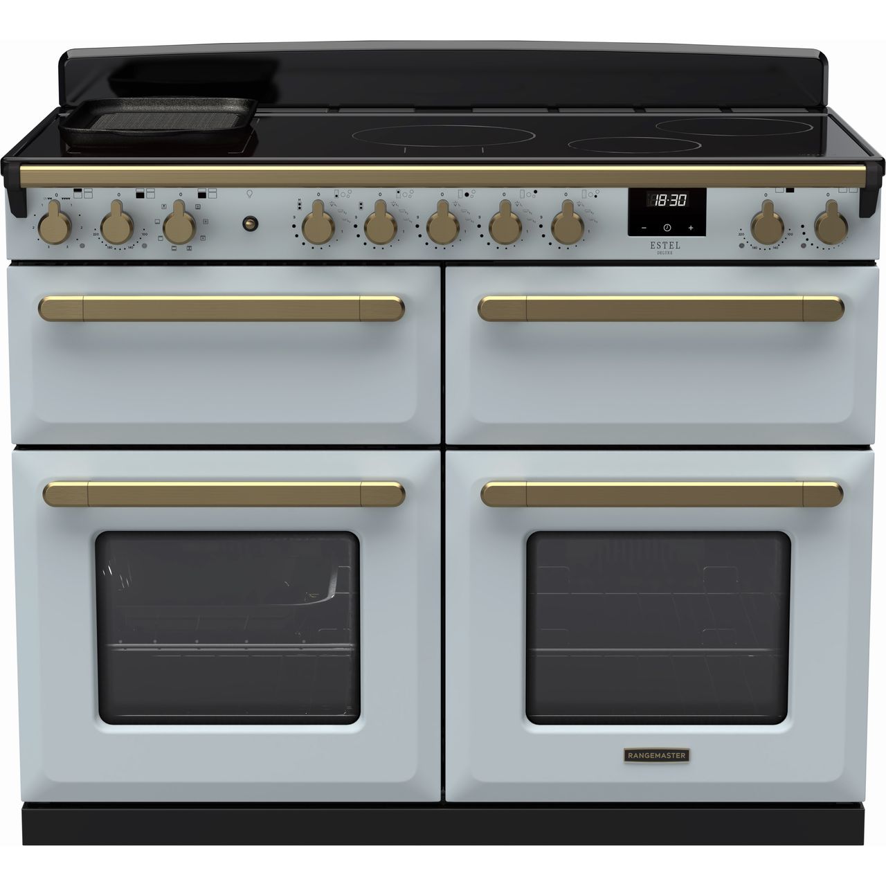 Dark Gray Rangemaster Estel Deluxe 110 Range Cooker, 1092 mm