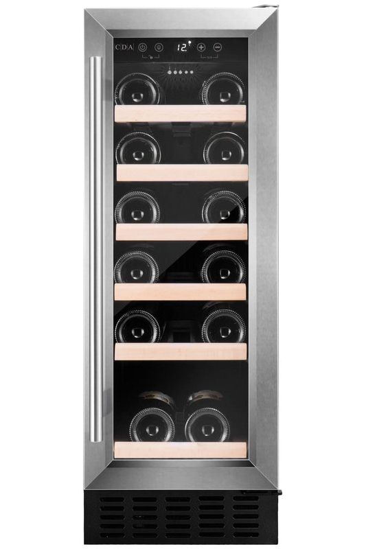 Light Gray CFWC304SS Freestanding Undercounter Wine Cooler