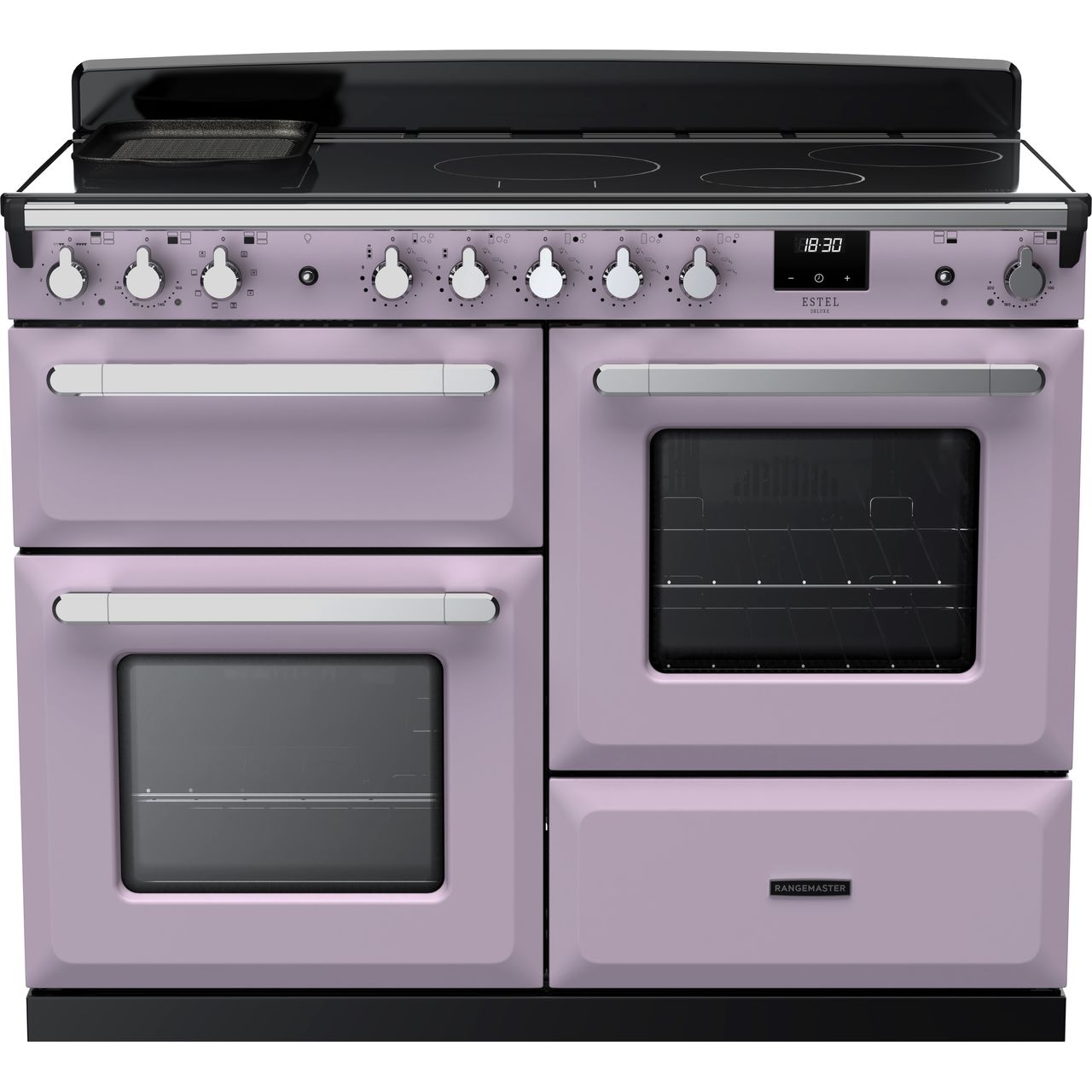 Dark Gray Rangemaster Estel Deluxe 110 Range Cooker, 1092 mm