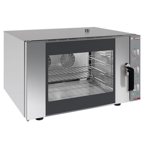 Dark Gray Diverso WR-FCV4-MC Electric oven steam-convection, 4x GN 1/1 or 600x400 mm - Contact Us For Availability