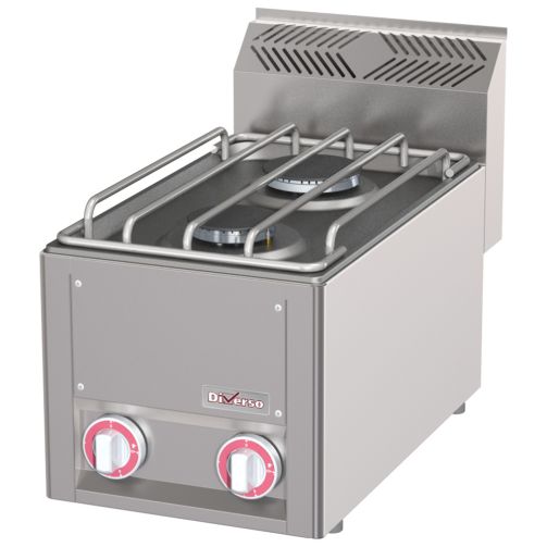 Dark Gray Diverso WR-G2FT-01 Gas cooker 2 burners- Contact Us For Availability