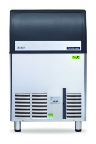 Light Gray Scotsman AC 177 Eco-X Self Contained Gourmet Ice Maker, 84kg/24hrs Output / 48kg Storage - Contact Us For Availability