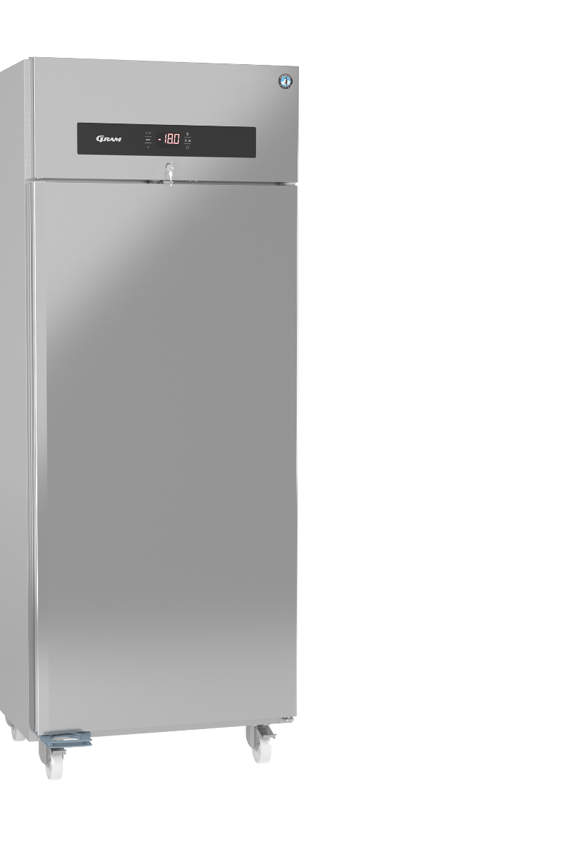 Dark Gray Hoshizaki Premier F W80 C DR U Single Door Stainless Steel Upright Freezer, 700 Litres - Contact Us For Availability