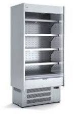 Dark Gray Coreco CM-6-125-LC/SH Secure Multideck Display Chiller Lockable Shutter, 1220mm - Discontinued