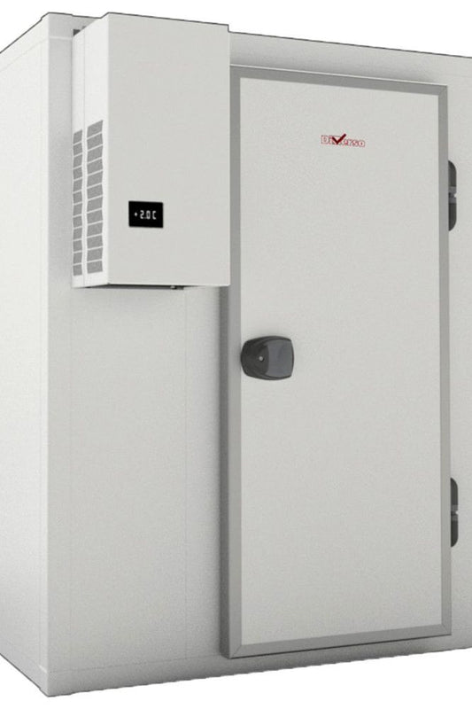 Light Gray Diverso WR-Z2226-8V-R2 Room ISO 80 with group, int. dim. 2030 x 2030 x h2030mm - Contact Us For Availability