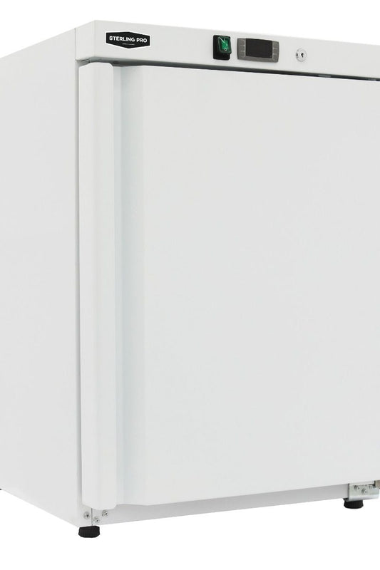 Light Gray Sterling Pro SPF200W Single Door Undercounter Freezer, 140 Litres - In Stock