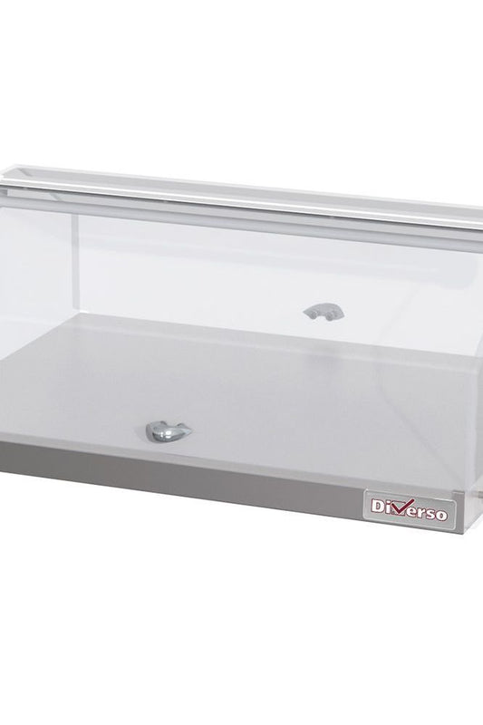 Light Gray Diverso WR-NVN1-75 Countertop neutral display case, 1 level L500mm - Contact Us For Availability