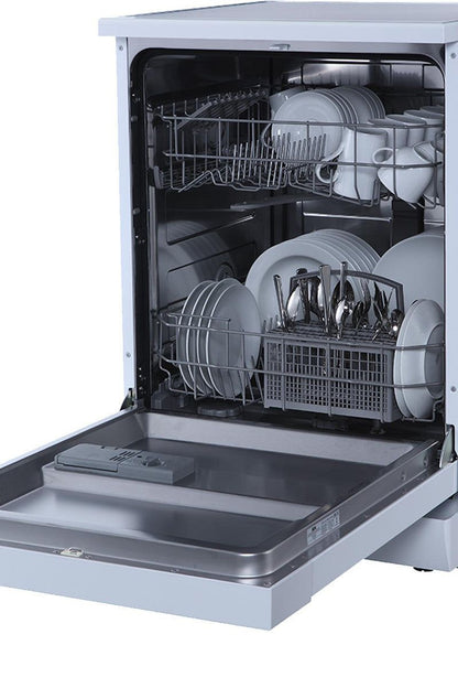 Gray SIA 60cm White Freestanding Dishwasher