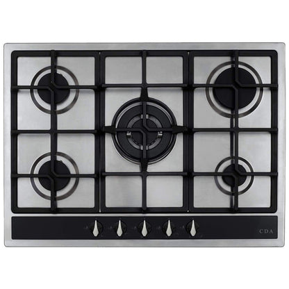 CDA Stainless Steel Kitchen Bundle — Oven, Gas Hob & Extractor