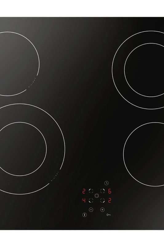 Black ACH6440FR Amica 60cm four zone ceramic hob