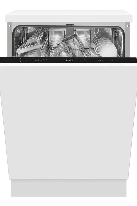 Light Gray ADI631 Amica 60cm Integrated Dishwasher