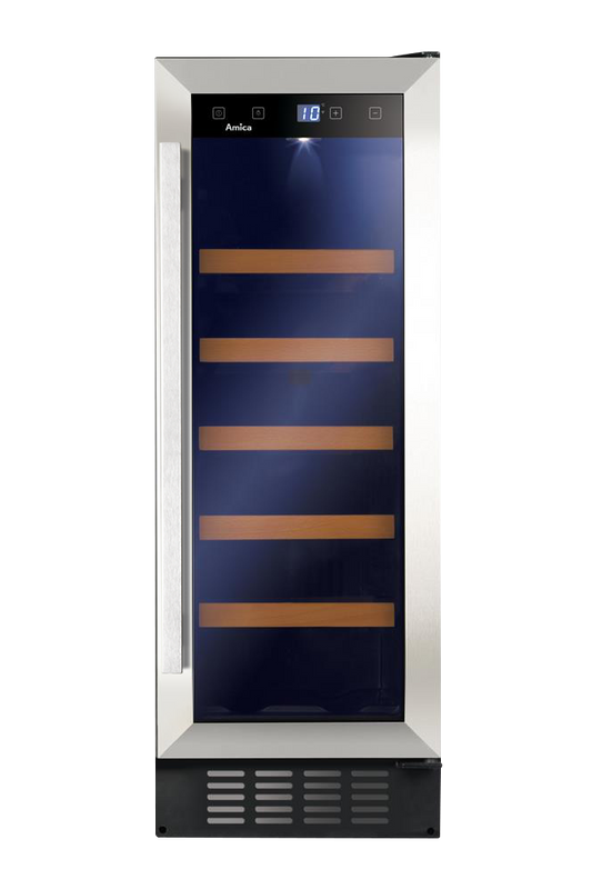 Gray AWC301SS Amica Freestanding/ under counter slimline wine cooler