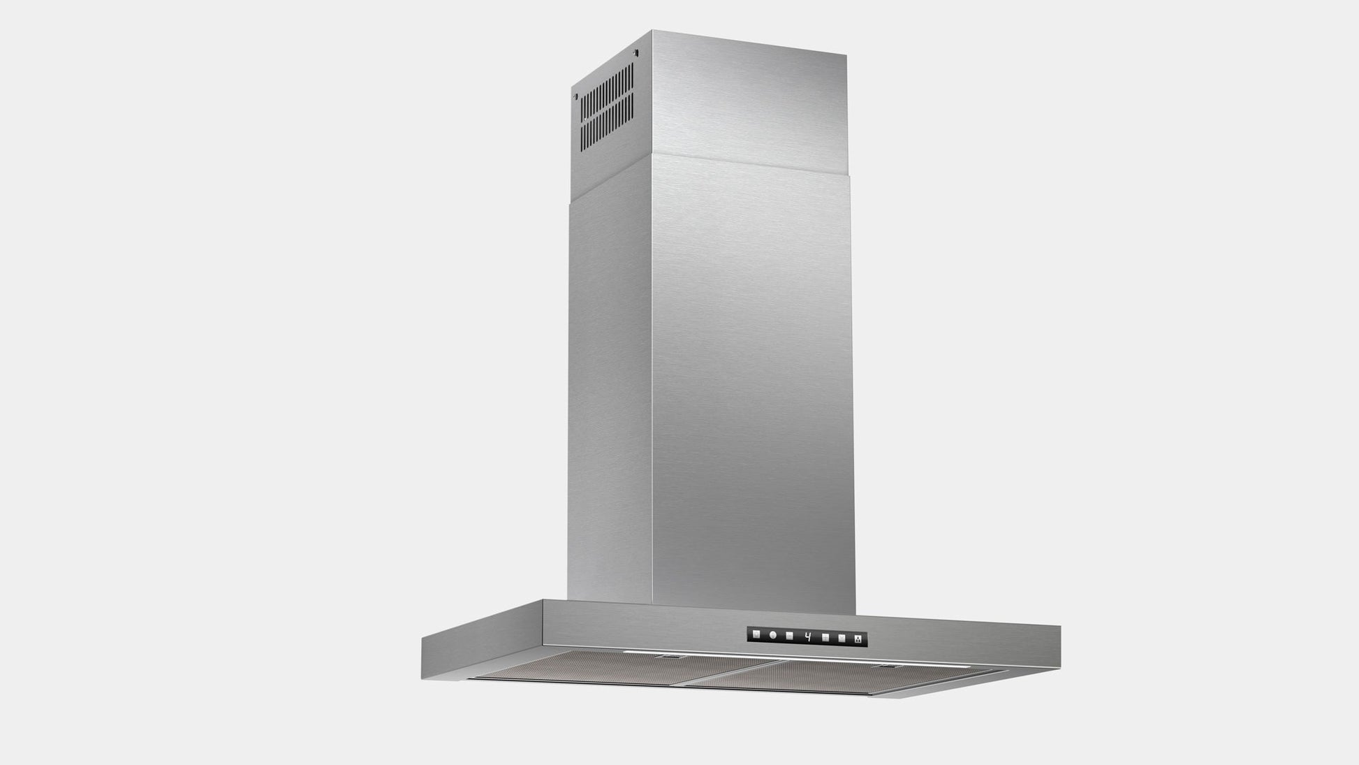 Lavender Airforce B-OX TSE 60cm Wall Mounted Cooker Hood with Touch Control in Stainless Steel Finish