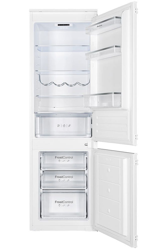 Lavender BK3163 Amica 54cm integrated 70/30 fridge freezer