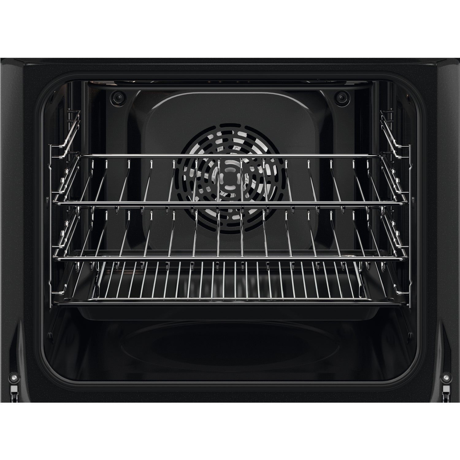 Black AEG 6000 Series BSX23101XM SurroundCook Electric Single Oven - Stainless Steel