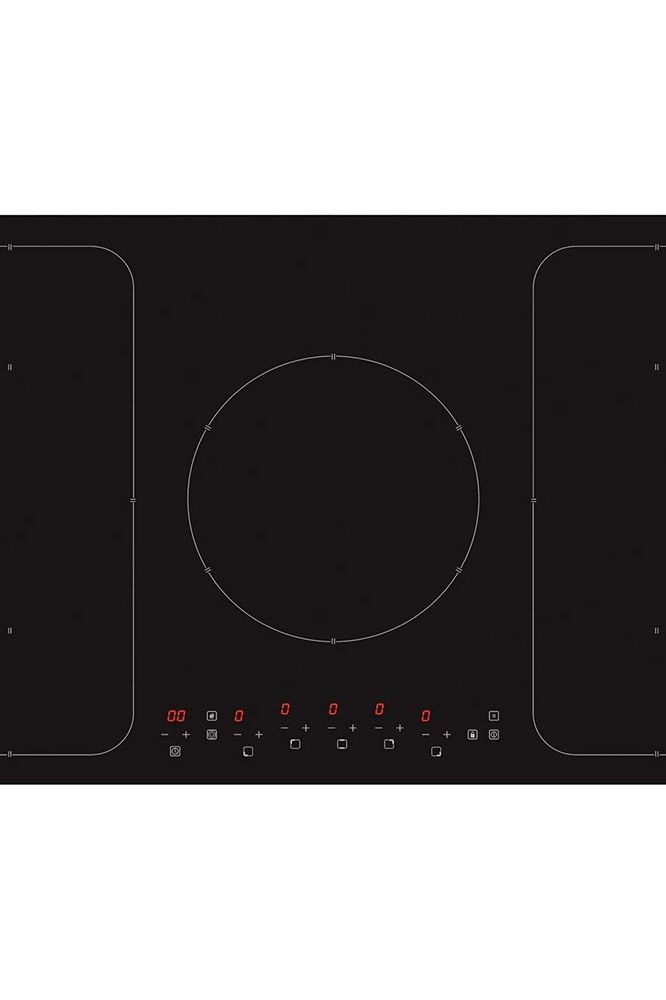 Black HN9611FR Five zone induction hob