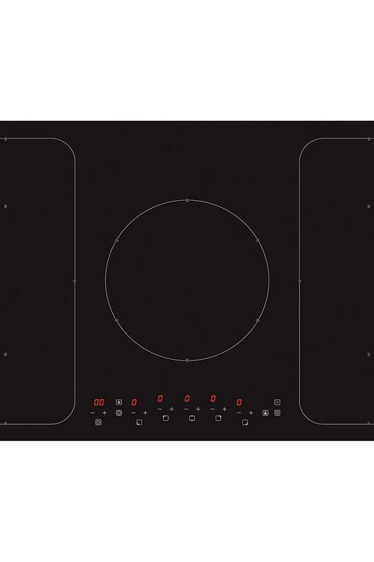 Black HN9611FR Five zone induction hob