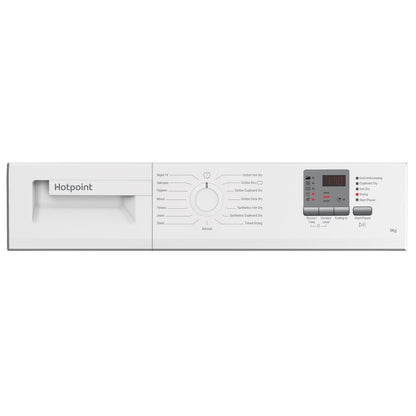 Lavender Hotpoint 9kg Condenser Tumble Dryer - Sensor Dry - White