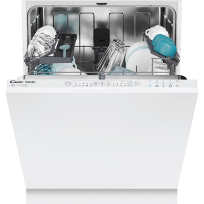 Candy CI3E53E0W-80 Integrated Full-Size Dishwasher 13 Place Settings