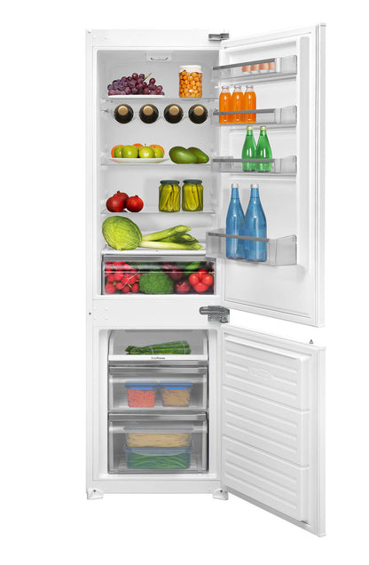 Light Gray CRI771 CDA Integrated 70/30 combination fridge freezer