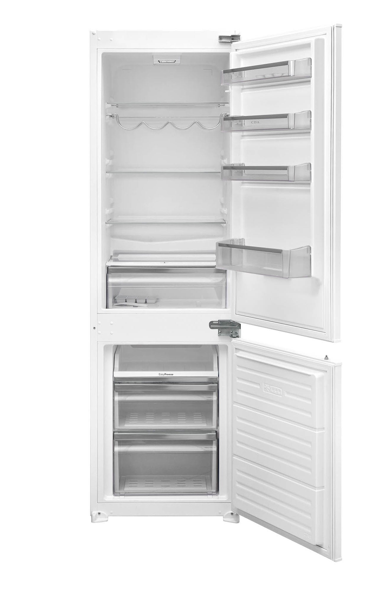 Light Gray CRI771 CDA Integrated 70/30 combination fridge freezer