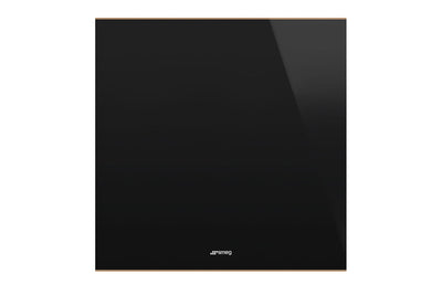 Smeg Dolce Stil Novo 60cm Built-In Column Wine Cooler - Black with Copper Trim