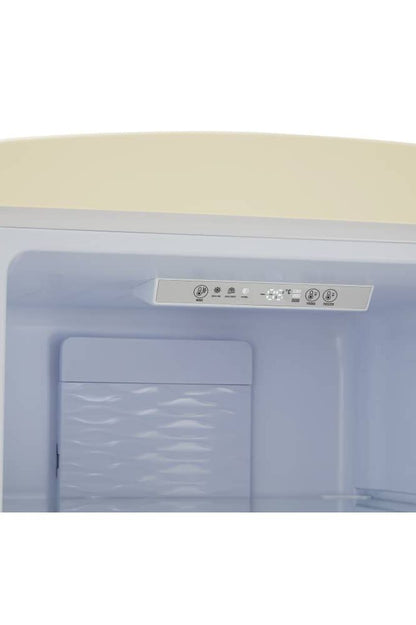 Dark Gray FLORENCE-BARLEY Retro 60cm freestanding frost free 60/40 fridge freezer