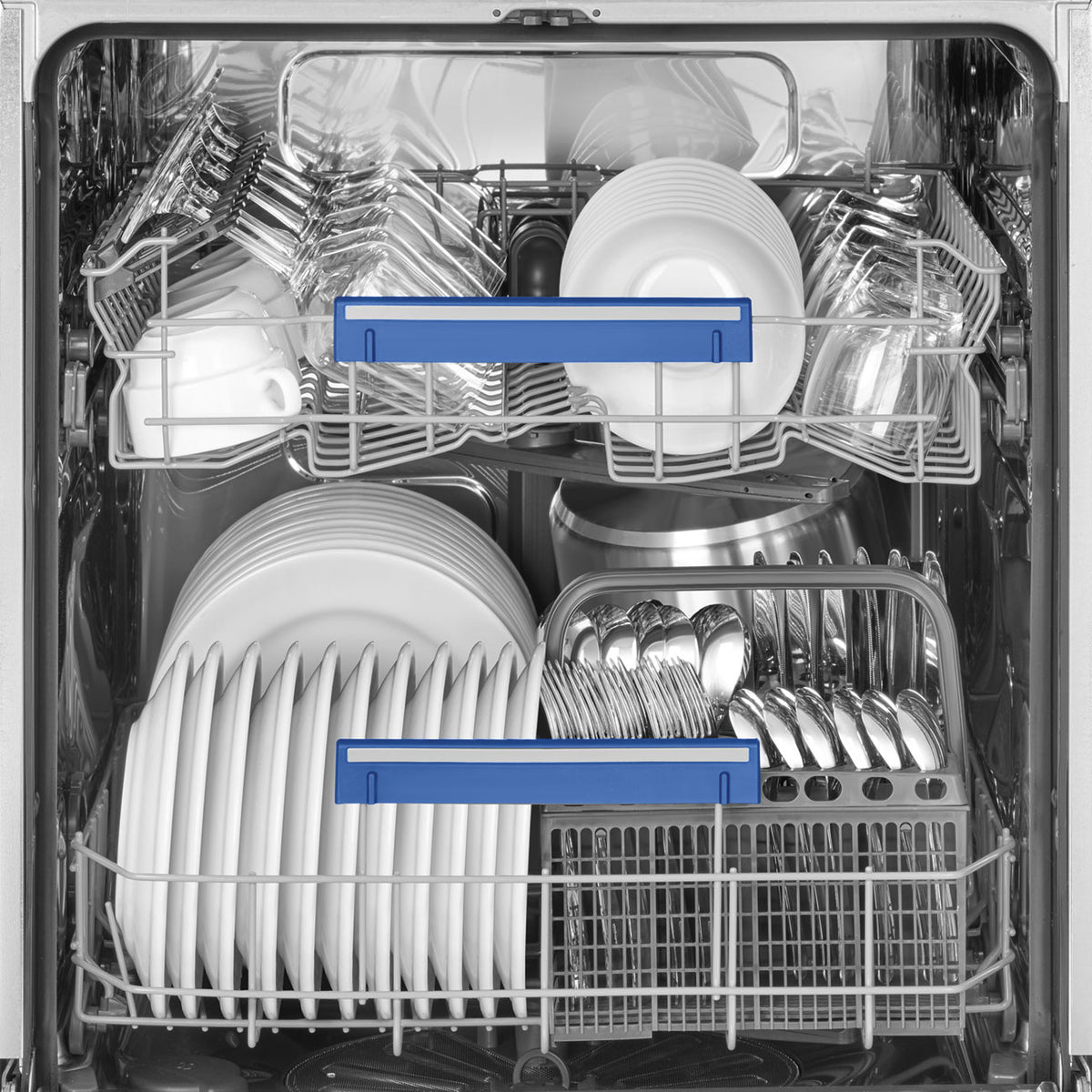 Smeg 60cm Fully Integrated Dishwasher 13 Place - Black