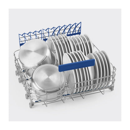 Smeg 60cm Fully Integrated Dishwasher 14 Place - Silver - Core Appliances