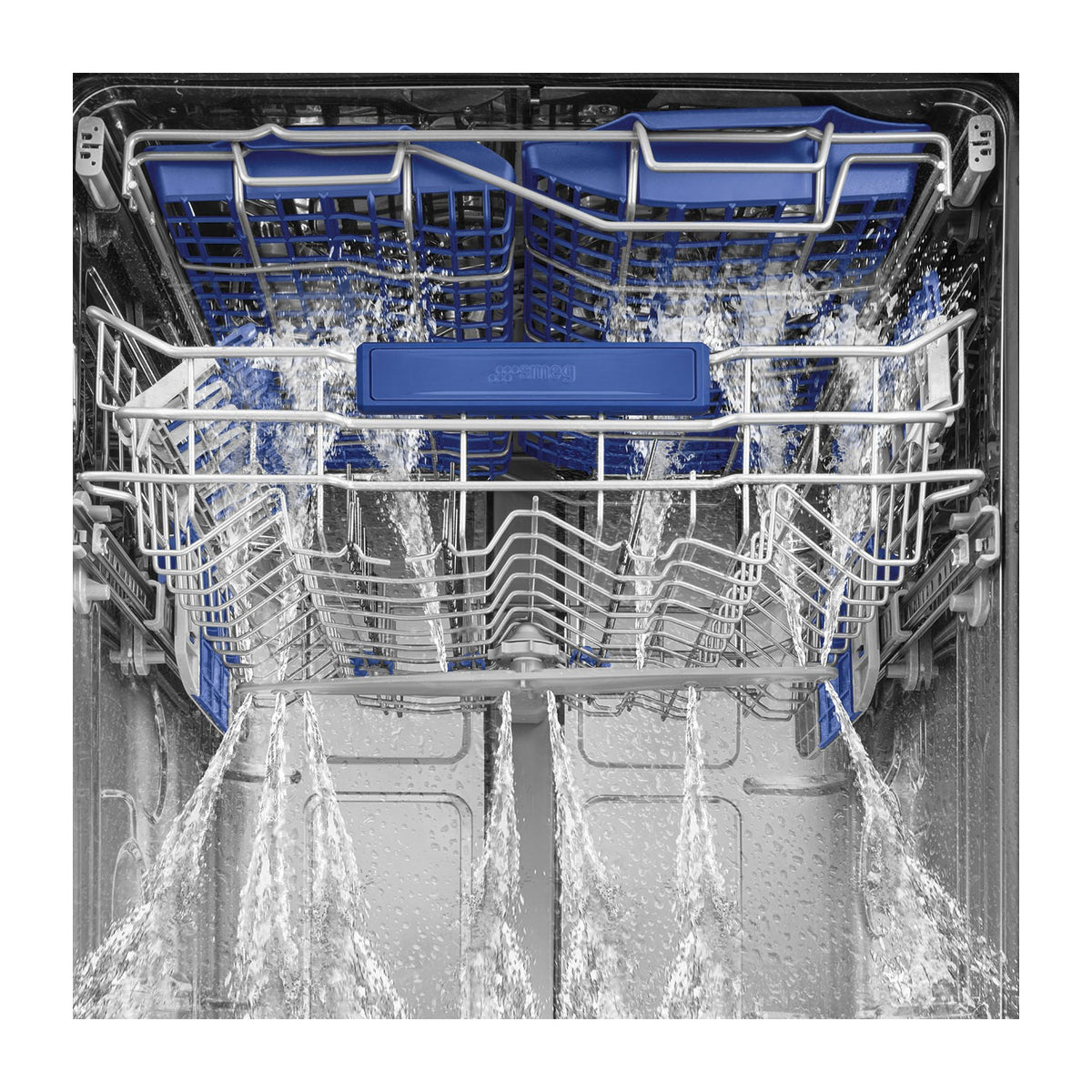 Smeg 60cm Fully Integrated Dishwasher 14 Place - Silver - Core Appliances