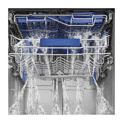 Smeg 60cm Fully Integrated Dishwasher 14 Place - Silver - Core Appliances