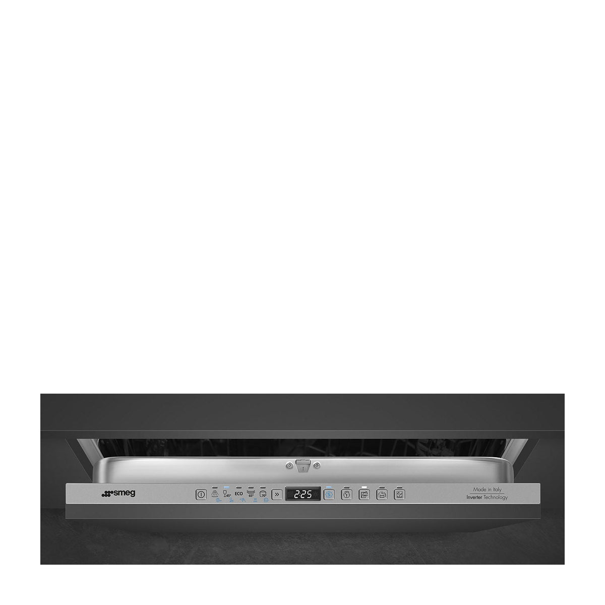 Smeg 60cm Fully Integrated Dishwasher 14 Place - Silver - Core Appliances