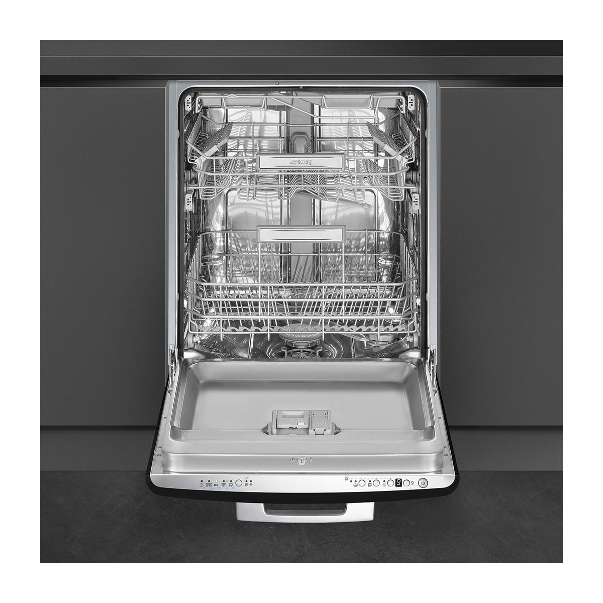 Smeg 50s Retro Style 60cm Built-In Dishwasher 13 Place - Core Appliances