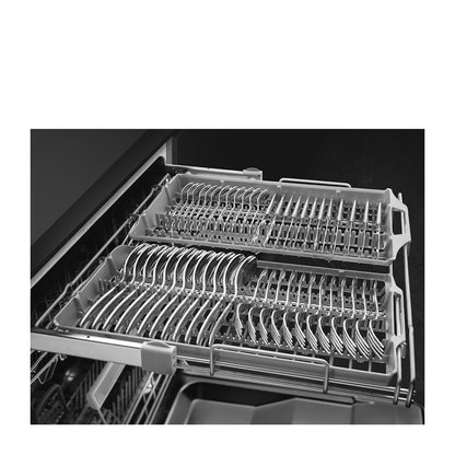 Smeg 50s Retro Style 60cm Built-In Dishwasher 13 Place - Core Appliances