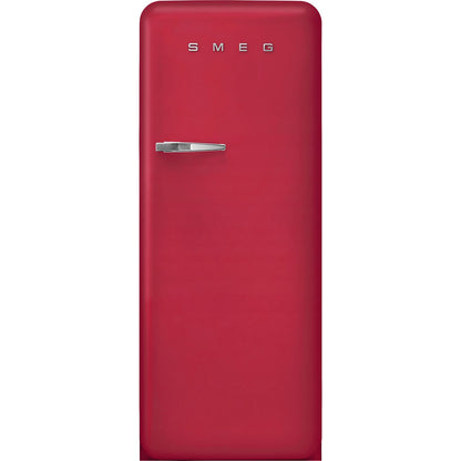Brown SMEG 50s Style Fridge-Freezer, Freestanding, with Ice Compartment, Total Capacity 281 Litres