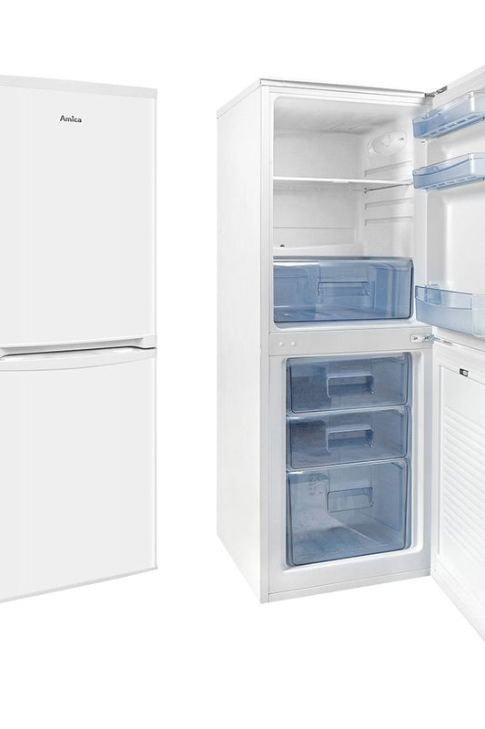Lavender FK1964 50cm freestanding 50/50 fridge freezer, white