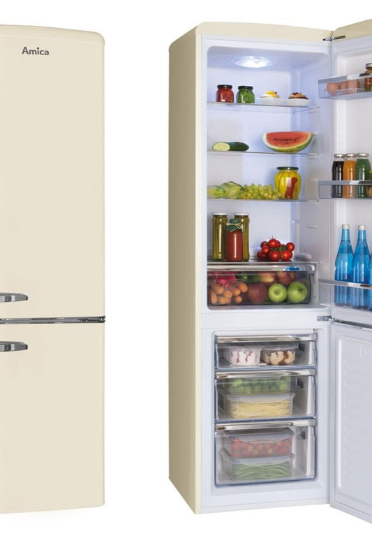 Light Gray FKR29653C 55cm freestanding static 60/40 fridge freezer