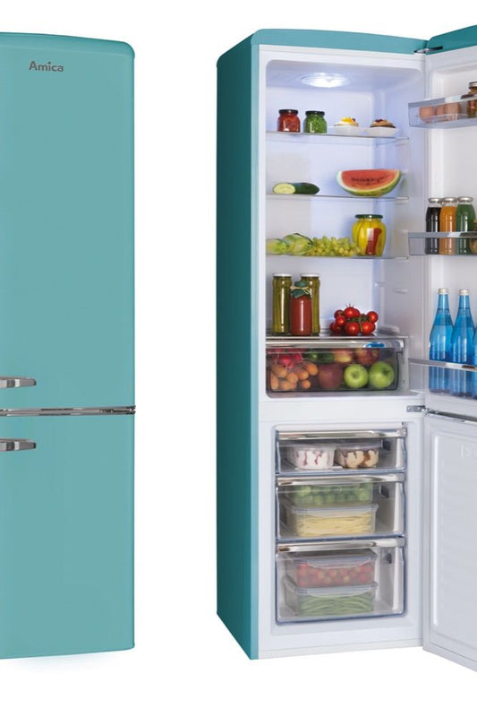 Cadet Blue FKR29653DEB 55cm freestanding fridge freezer static 60/40 fridge freezer